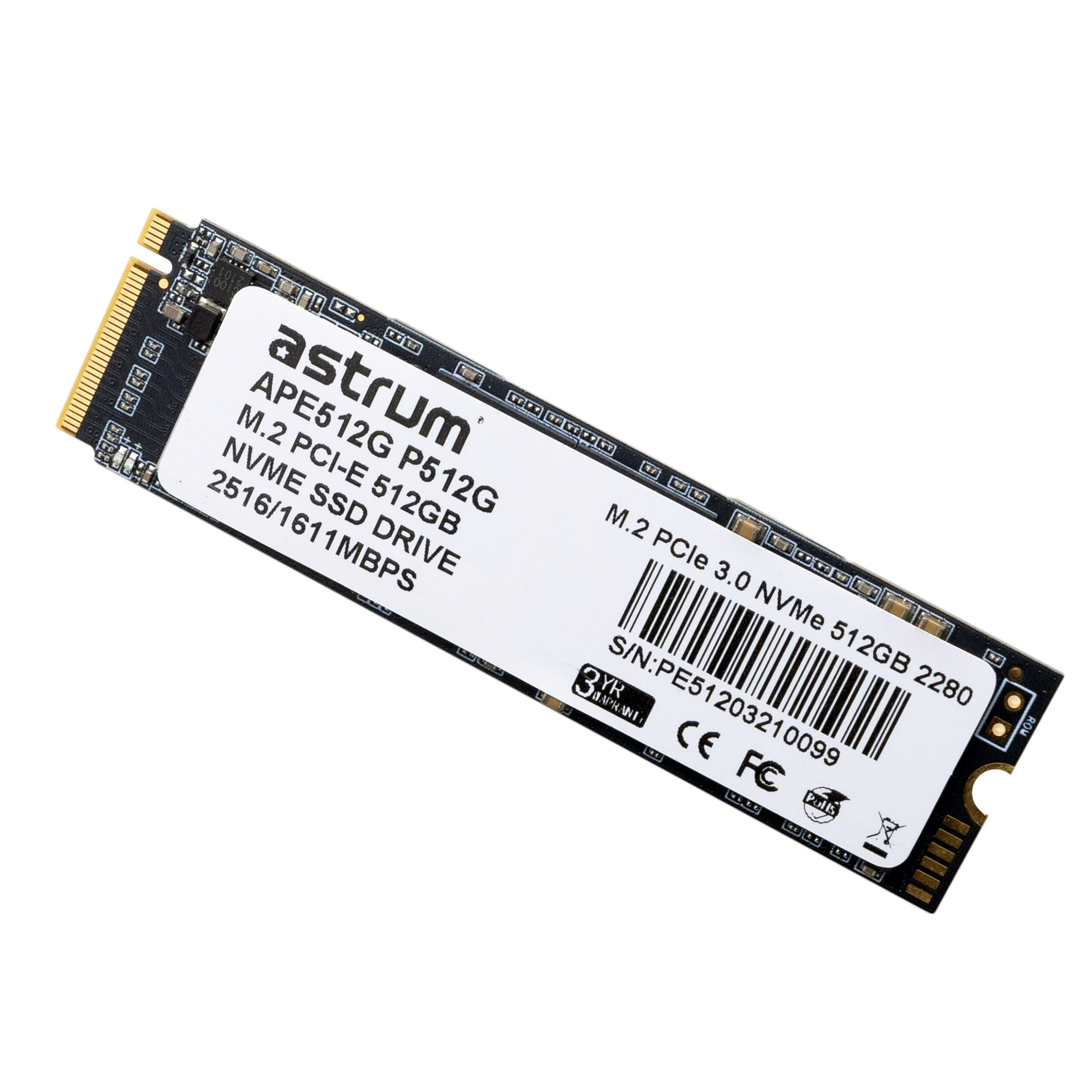 P512G 512GB PCIE-3.0 M.2 NVME SMI SSD image 4