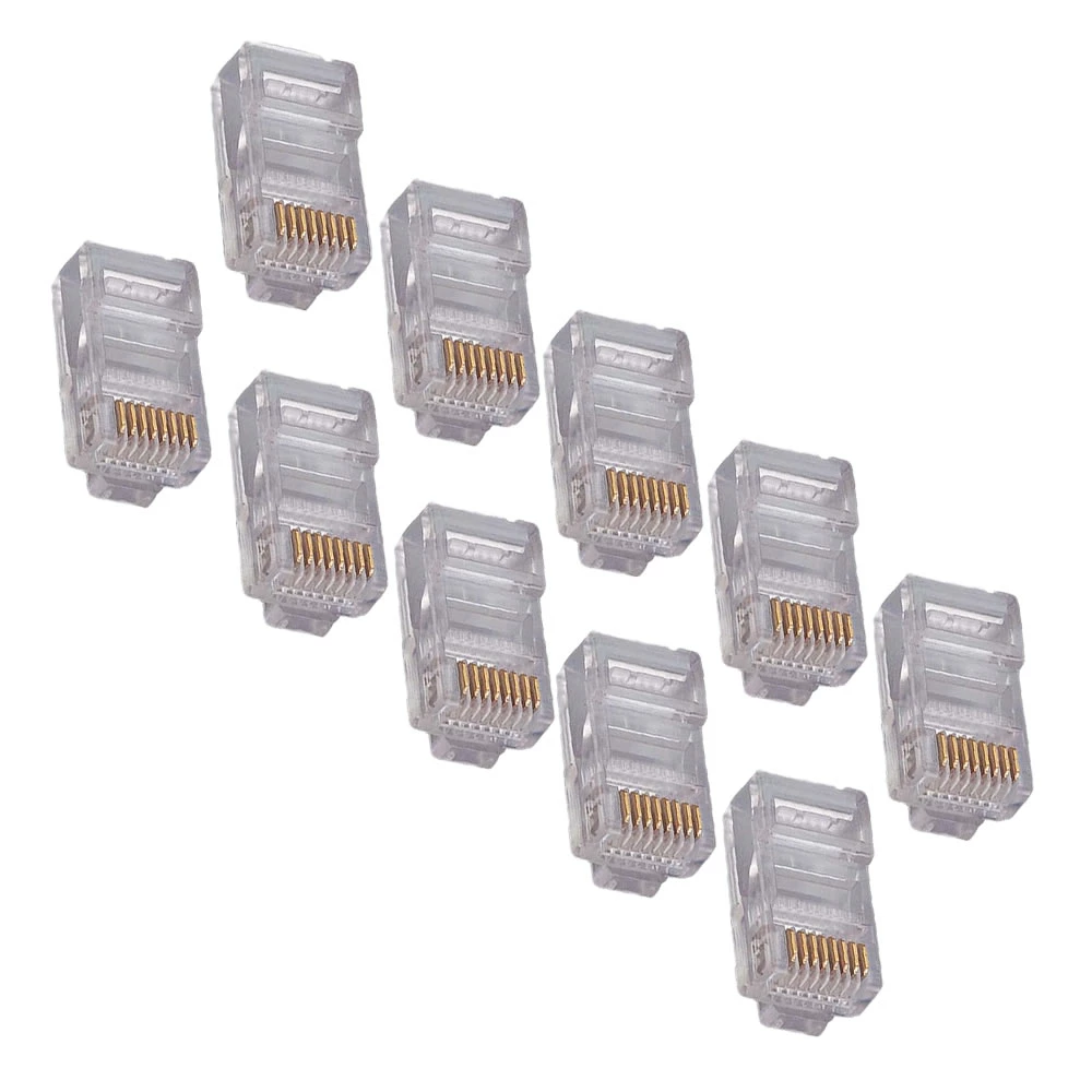 NT120 CAT6 RJ45 NET CONNECTORS 100PACK image 3