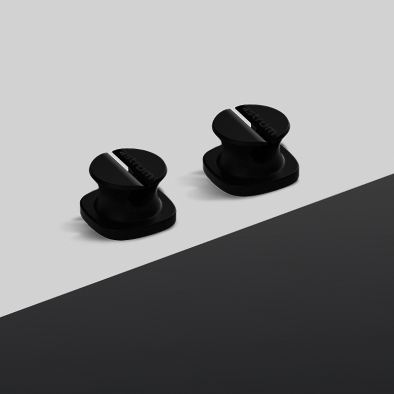 CO060 Mini Cable Organizer Clips - 4 Piece Set - Black image 5