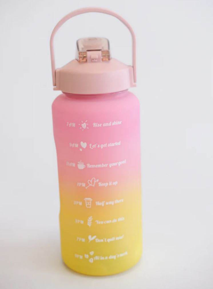 Vibrant Motivational Water Bottle (2L)(Each) image 2