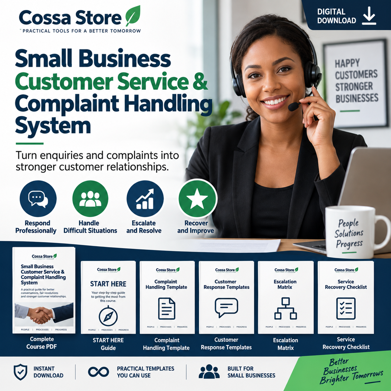 Small Business Customer Service & Complaint Handling System.