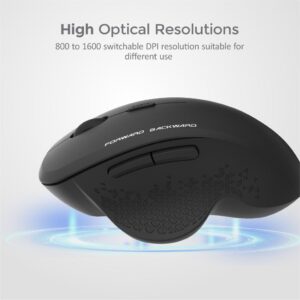 6B Wireless Optical Mouse - MW280 Red image 5
