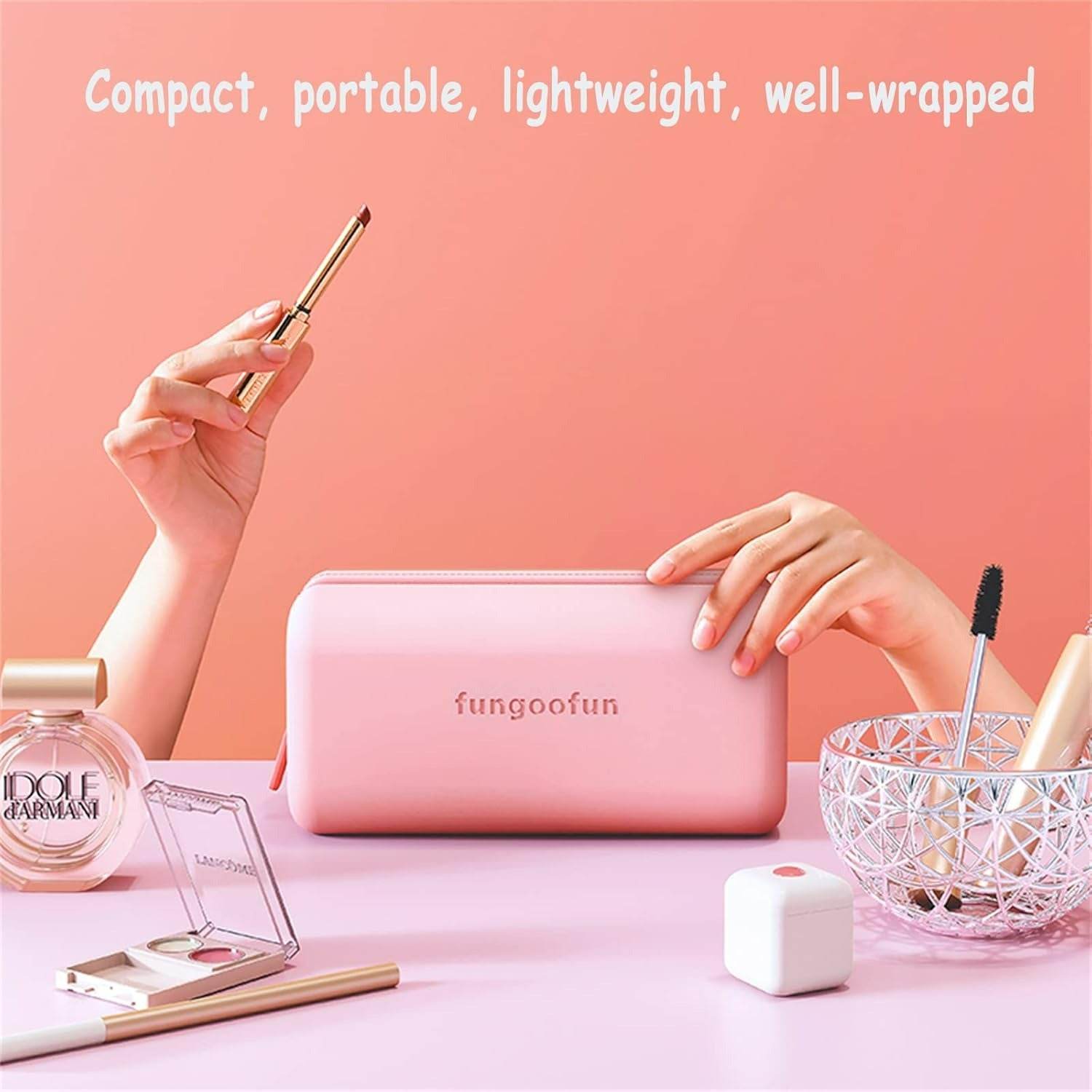 Make-Up Or Electronic Travel Case for Women (Rectangular)