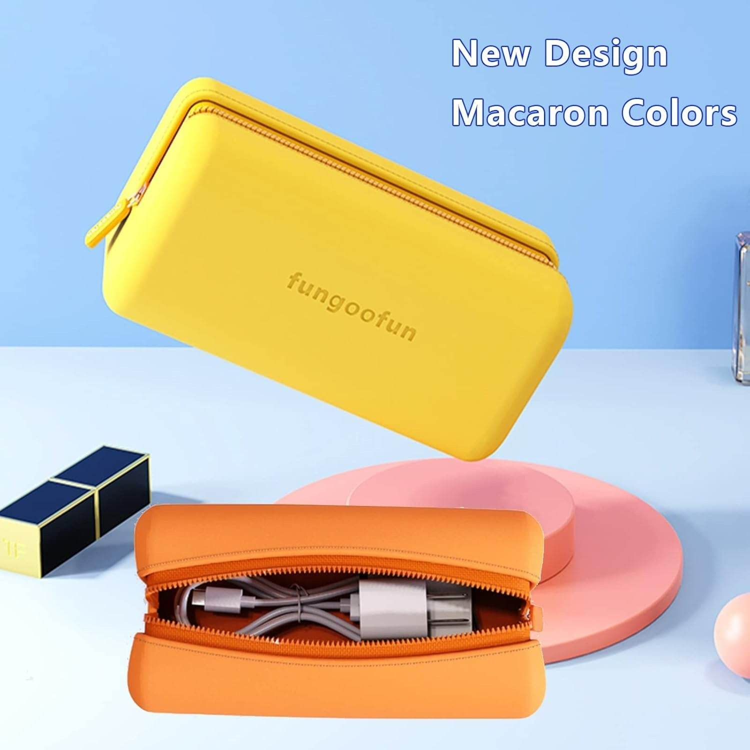 Make-Up Or Electronic Travel Case for Women (Rectangular) image 2