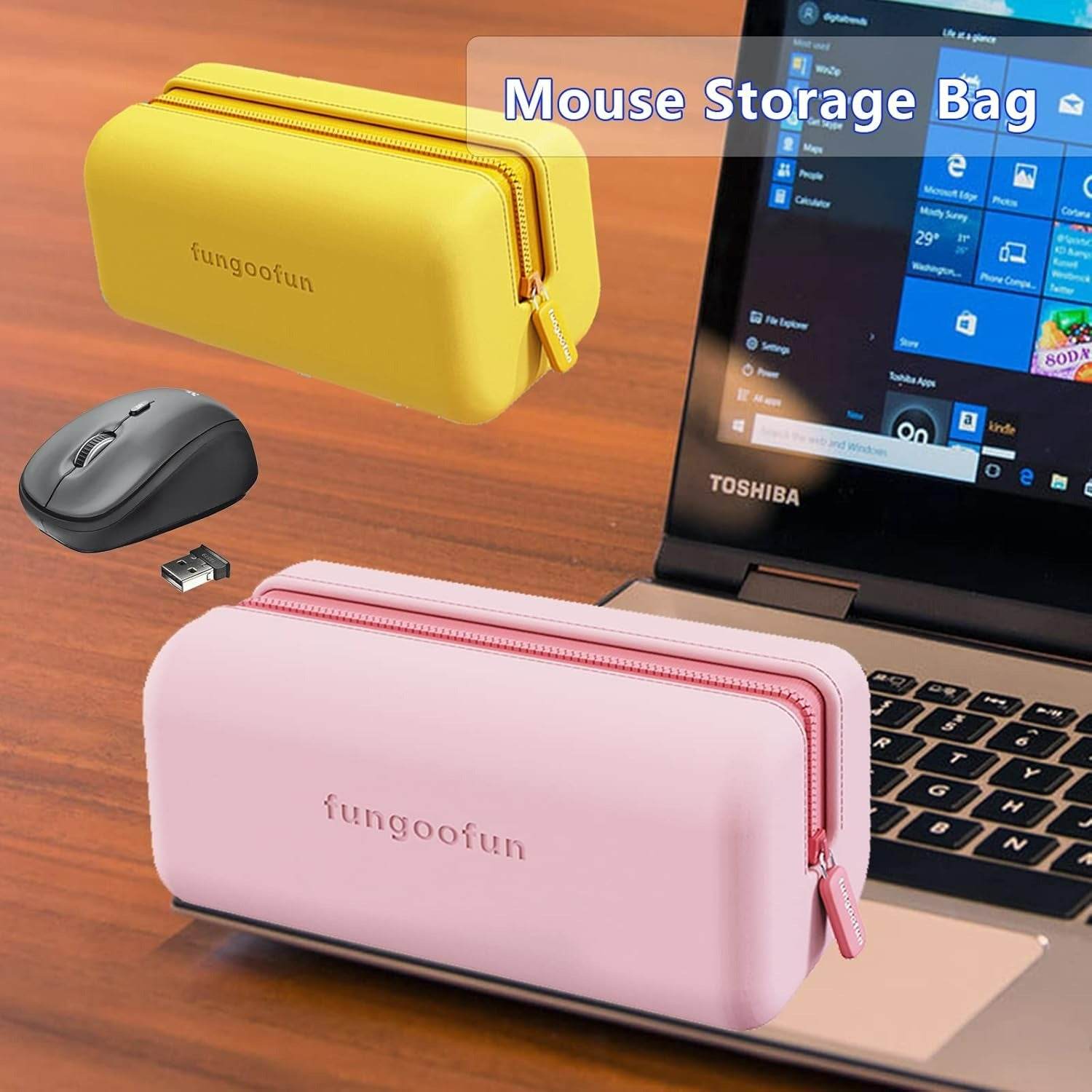 Make-Up Or Electronic Travel Case for Women (Rectangular) image 3