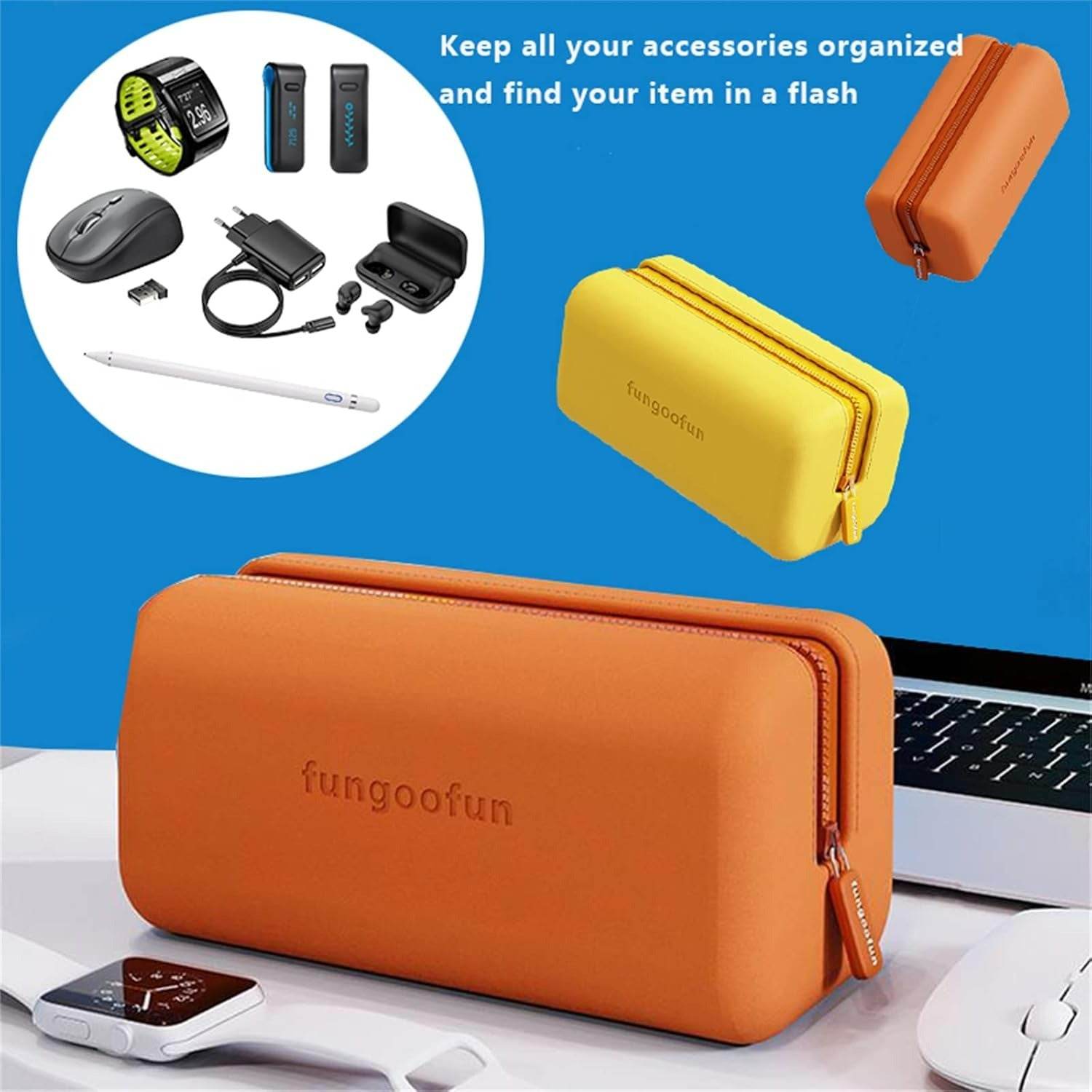Make-Up Or Electronic Travel Case for Women (Rectangular) image 5