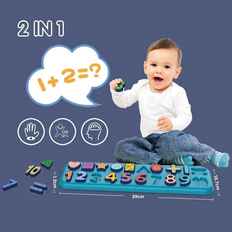 Wisdom Education Shape And Number Board