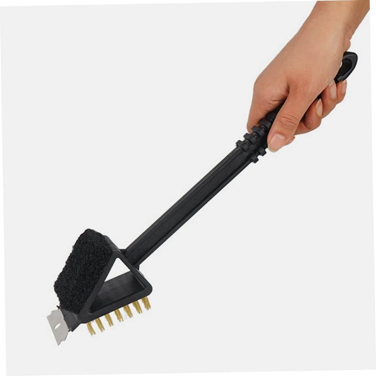 3in1 BBQ Grill Cleaner with Scraper image 2