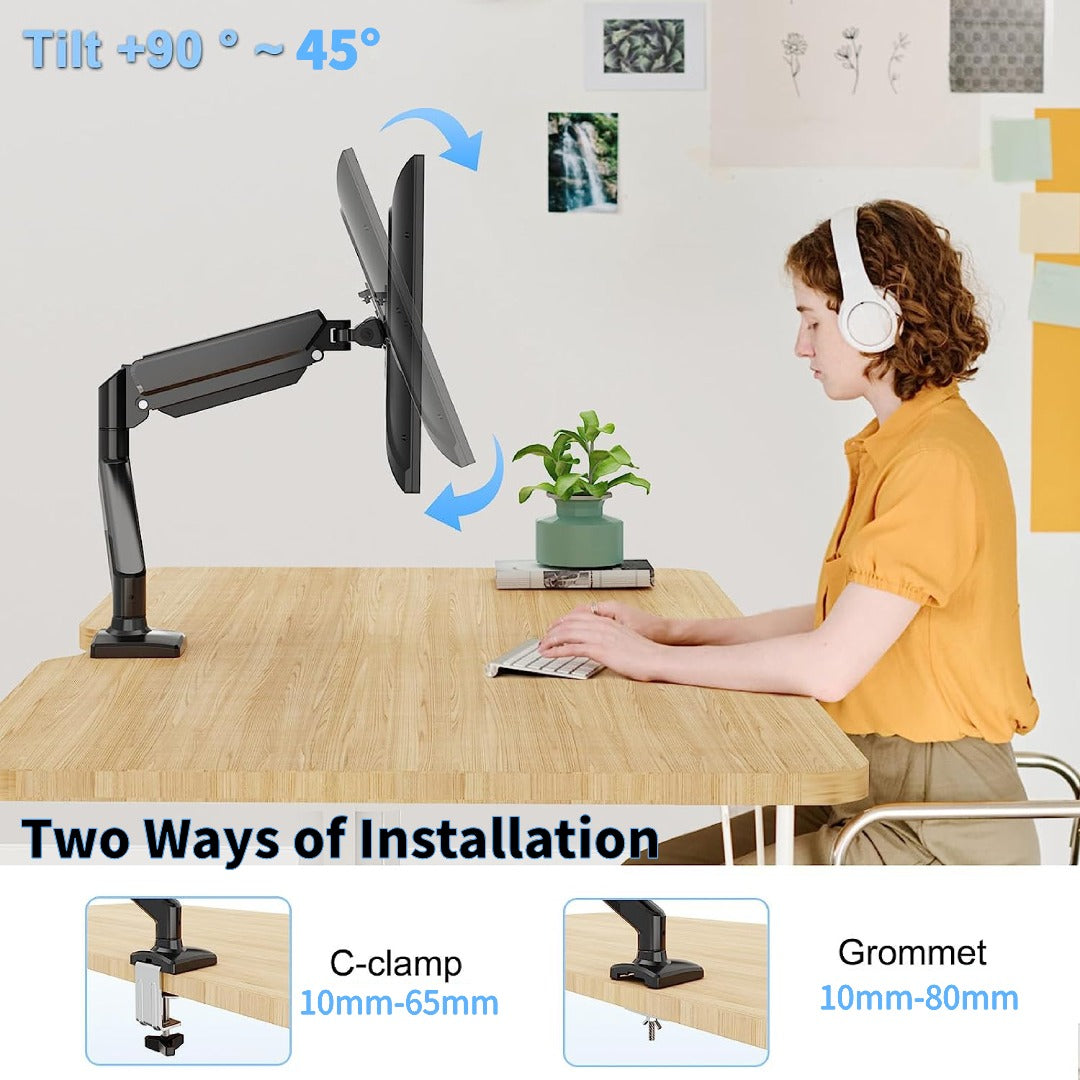 Single Monitor Desk Mount (17 - 32 inch) image 3