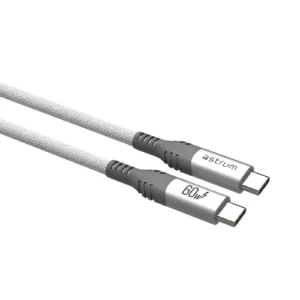 VMCC60 CABLE C-C 60W M-M 2.0M BRAID WH image 3