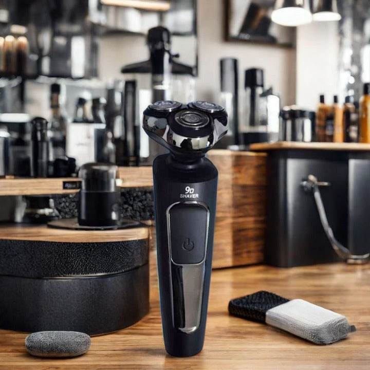 LED Electric Shaver Razor with Triple Blade image 2