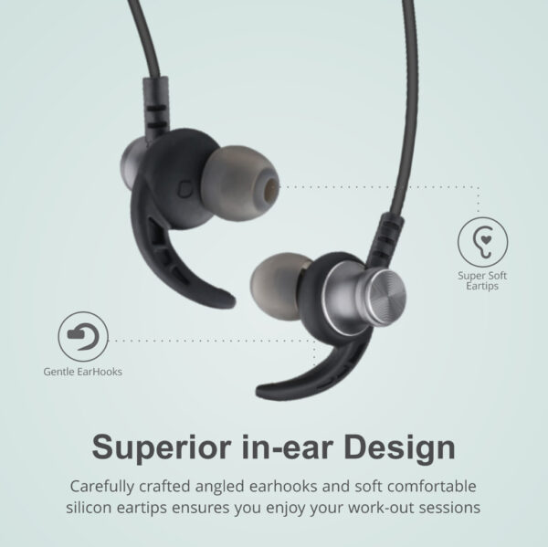 ET280 Wireless Bluetooth Neckband Earphones image 4