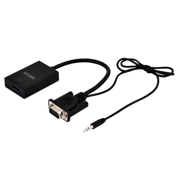 DA510 VGA Male to HDMI Female + Audio Adapter image 2