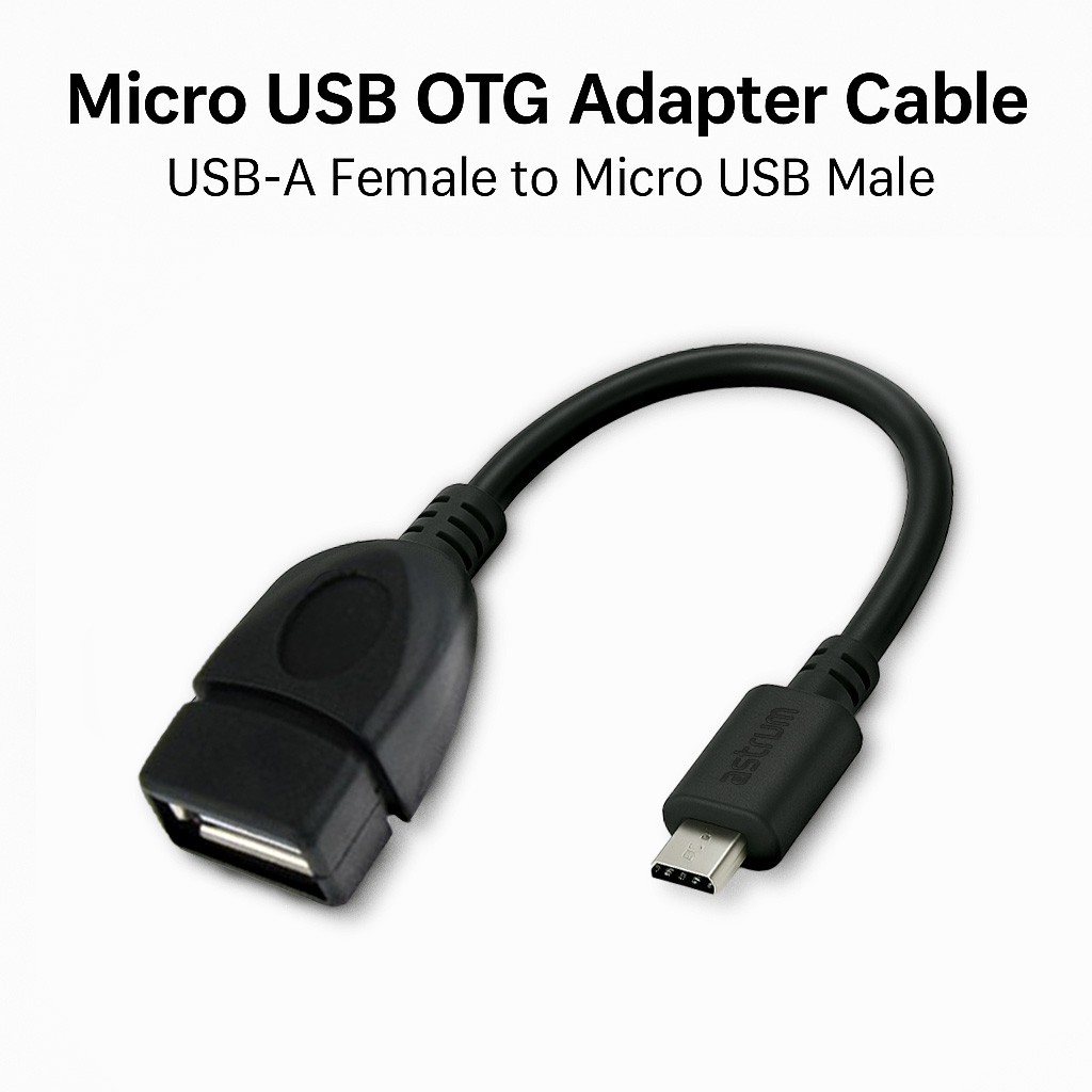 OD020 Micro USB Male to USB Female OTG Cable image 5