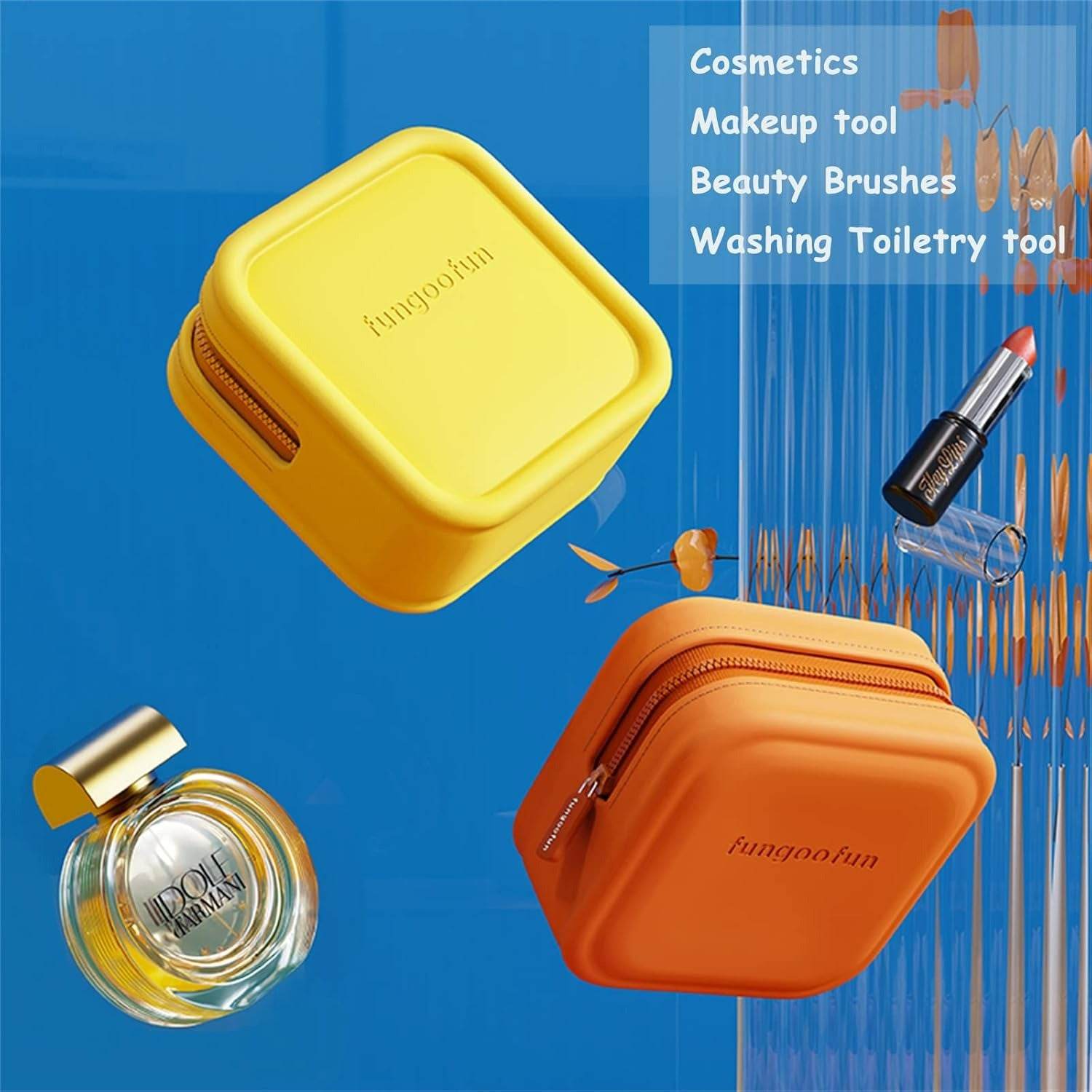Make-Up Or Electronic Travel Case for Women (Square) image 3