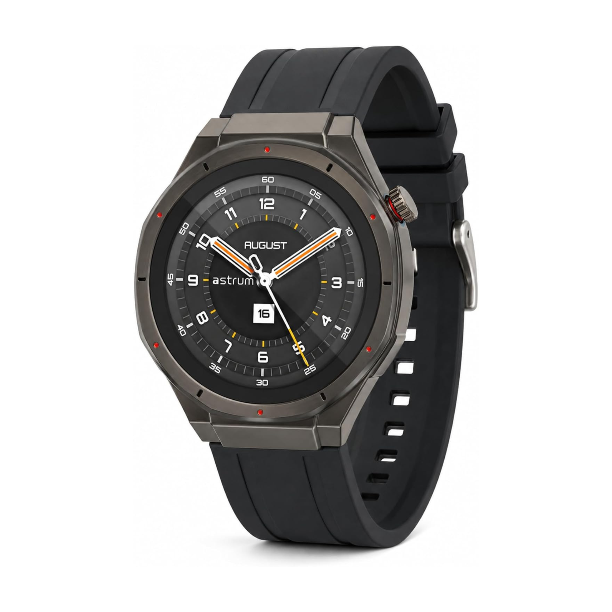SW130R SMART WATCH 1.38 TFT ROUND BLK