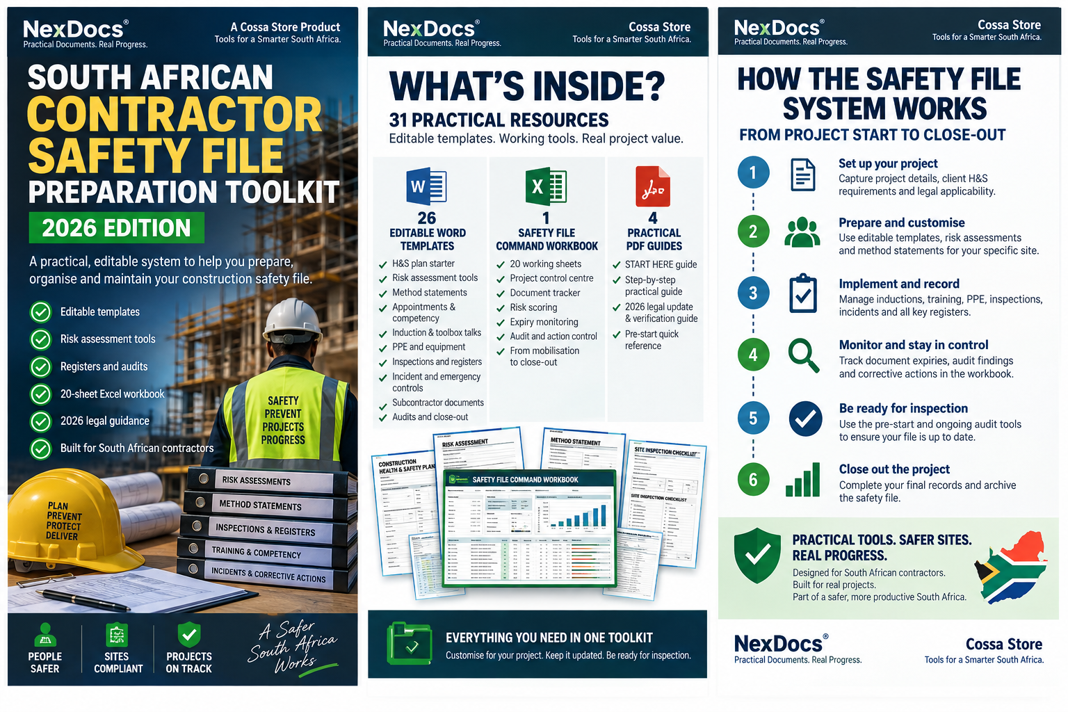 South African Contractor Safety File Preparation Toolkit — 2026 Edition image 3