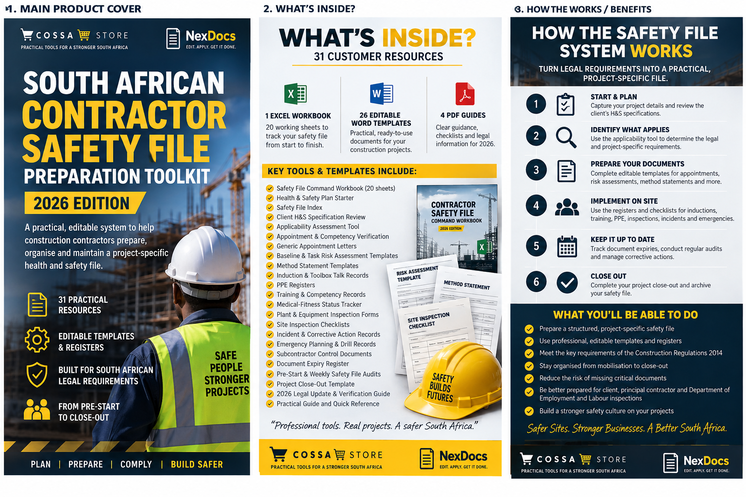 South African Contractor Safety File Preparation Toolkit — 2026 Edition image 4
