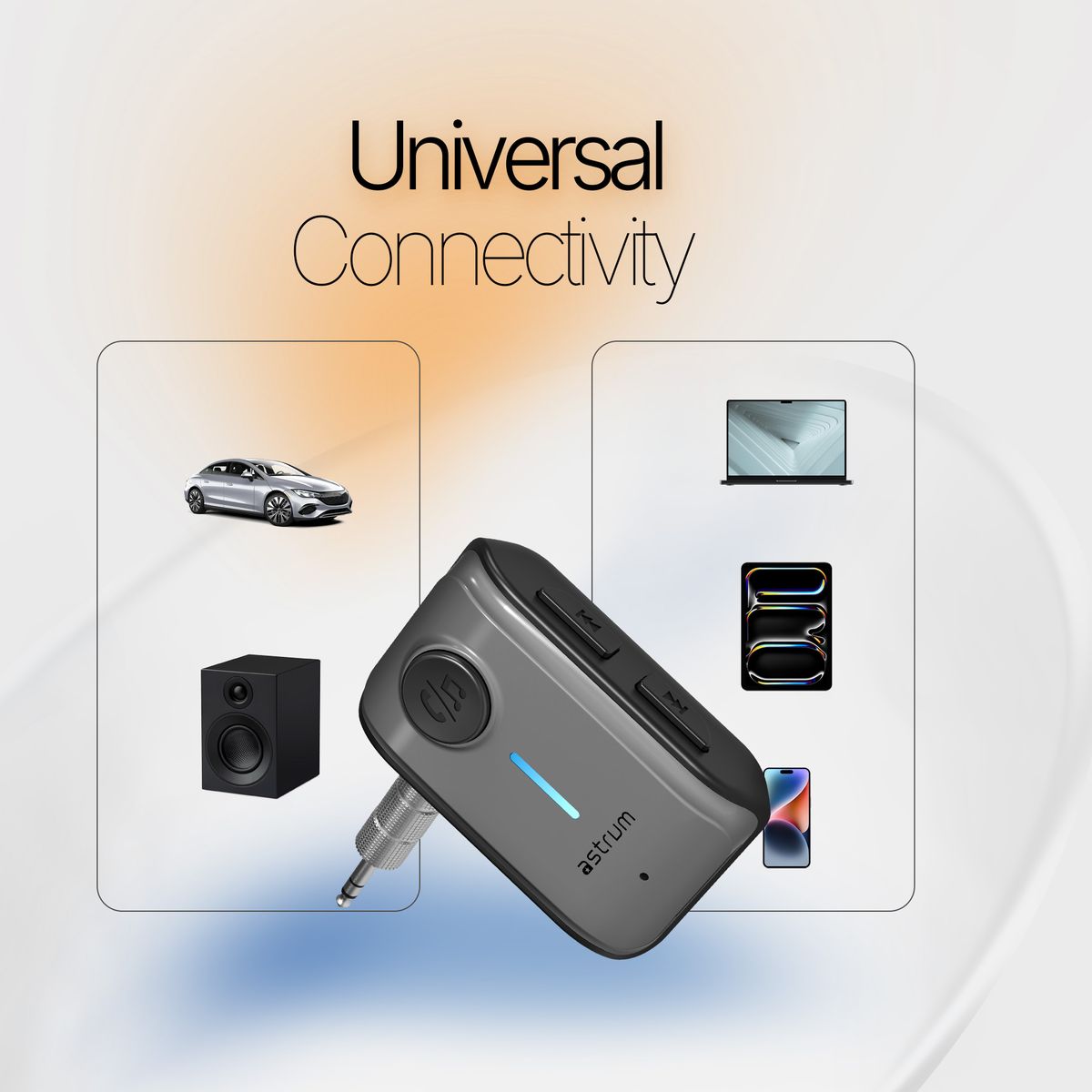 Bluetooth Audio Receiver with Hands-Free, TF & AUX – BT130 image 3