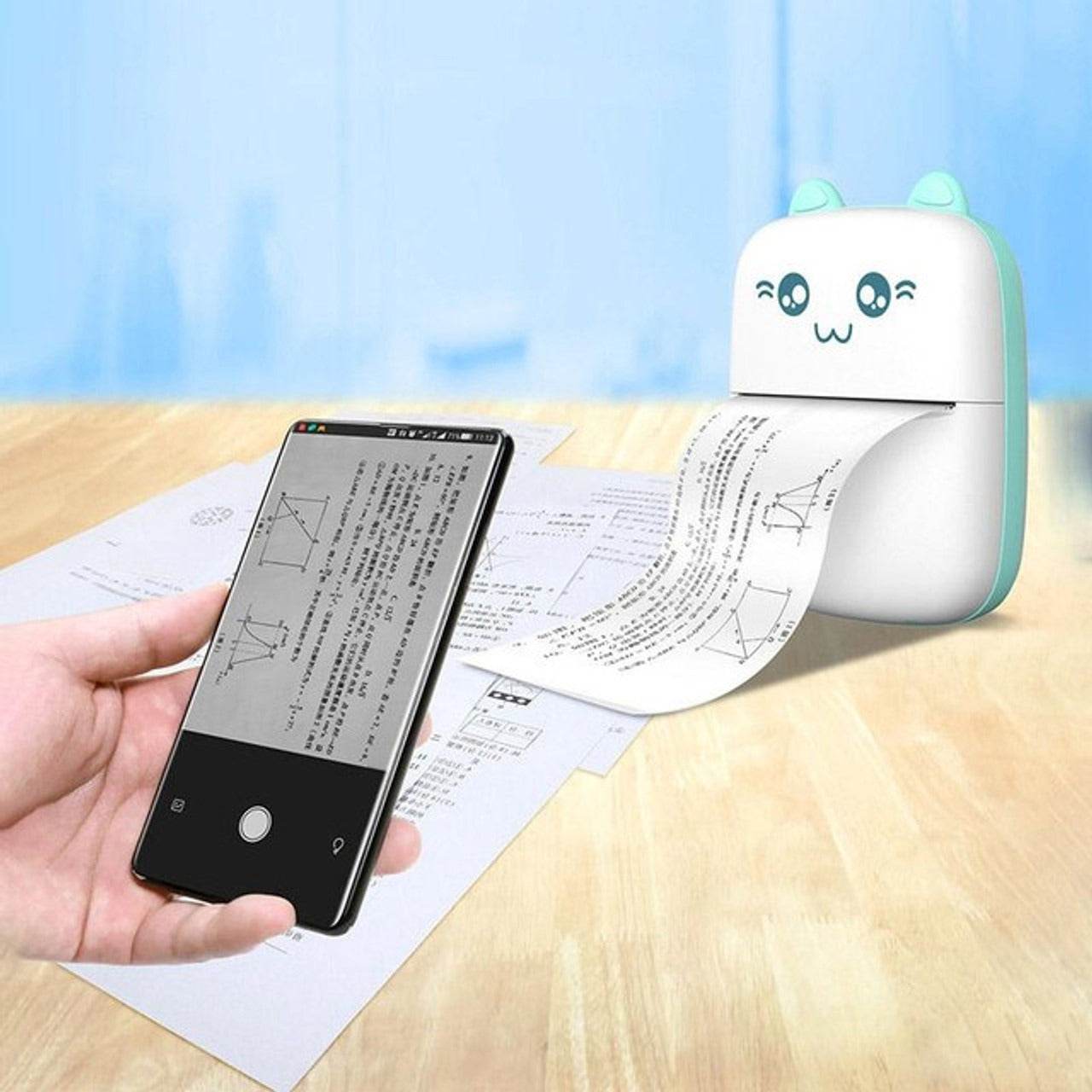 Mini Pocket Wireless Bluetooth Thermal Printer