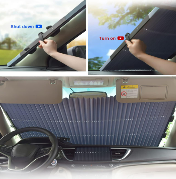 Retractable Car Sunshade image 3