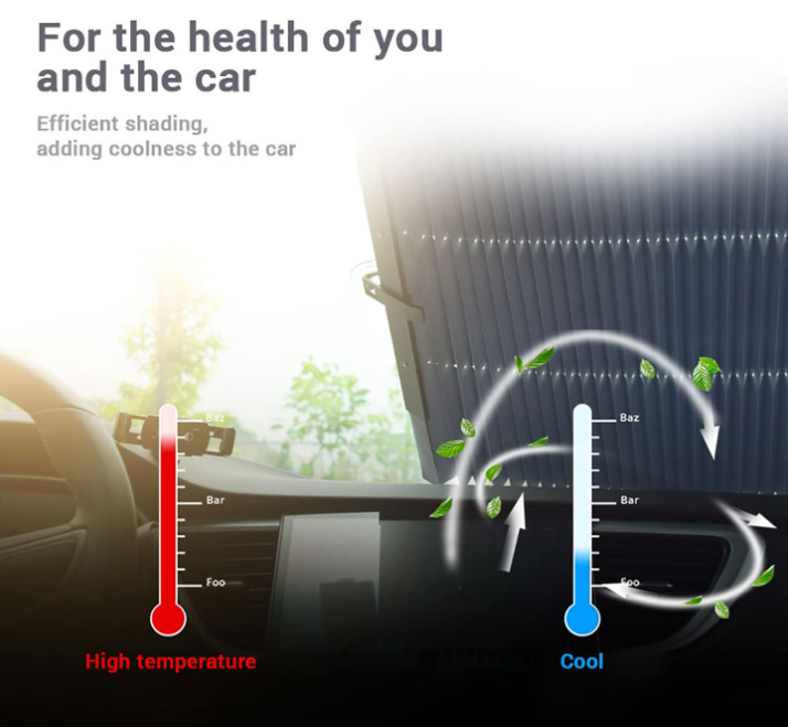 Retractable Car Sunshade image 4