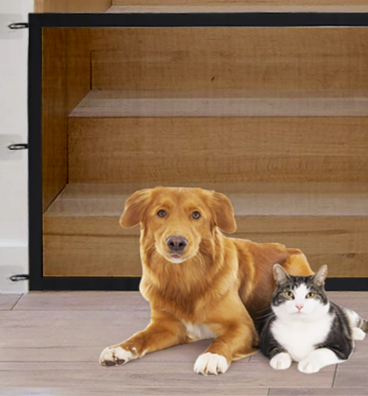 Ingenious Child Pet Safety Mesh Gate image 3