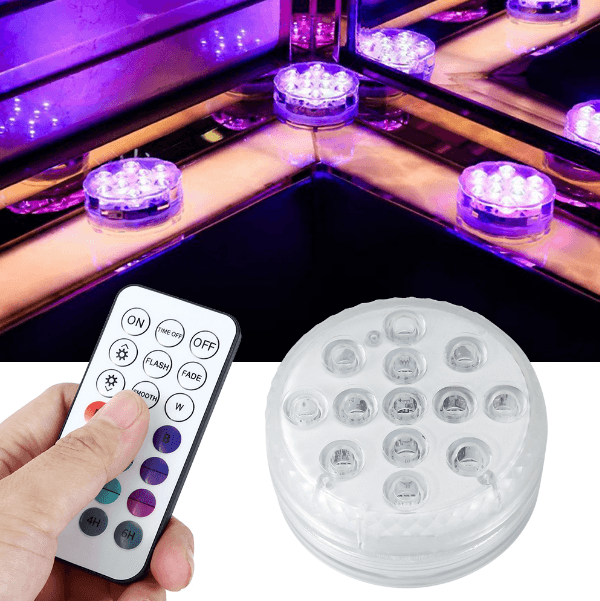 Remote Controlled Submersible LED Light (Each) image 2