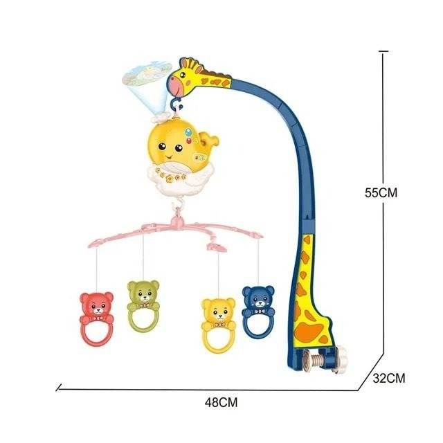 Remote Control Baby Bedside Bell Cot Mobile image 4