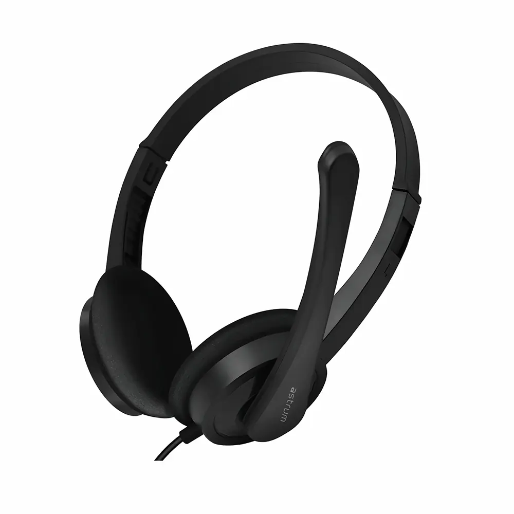 On-Ear Wired USB Headset with Rotating Mic for Chat & Gaming – HU640 – 1Pack