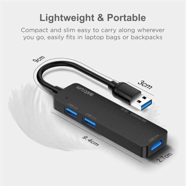 UH020 USB 3.0 and Card Reader Multi-Port Hub image 4