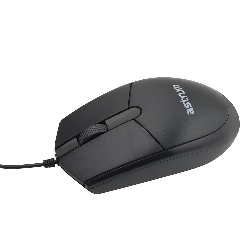 MU080 MOUSE USB OPTICAL 3B 1.5M BLACK image 3