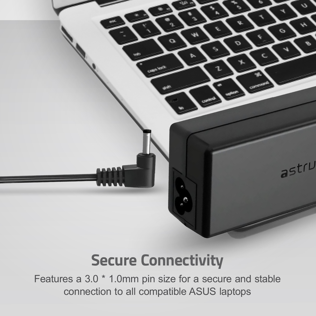 CL210 Laptop Charger For Asus 65W 19V 3.42A, Pin Size 3.0 x 1.0mm image 3