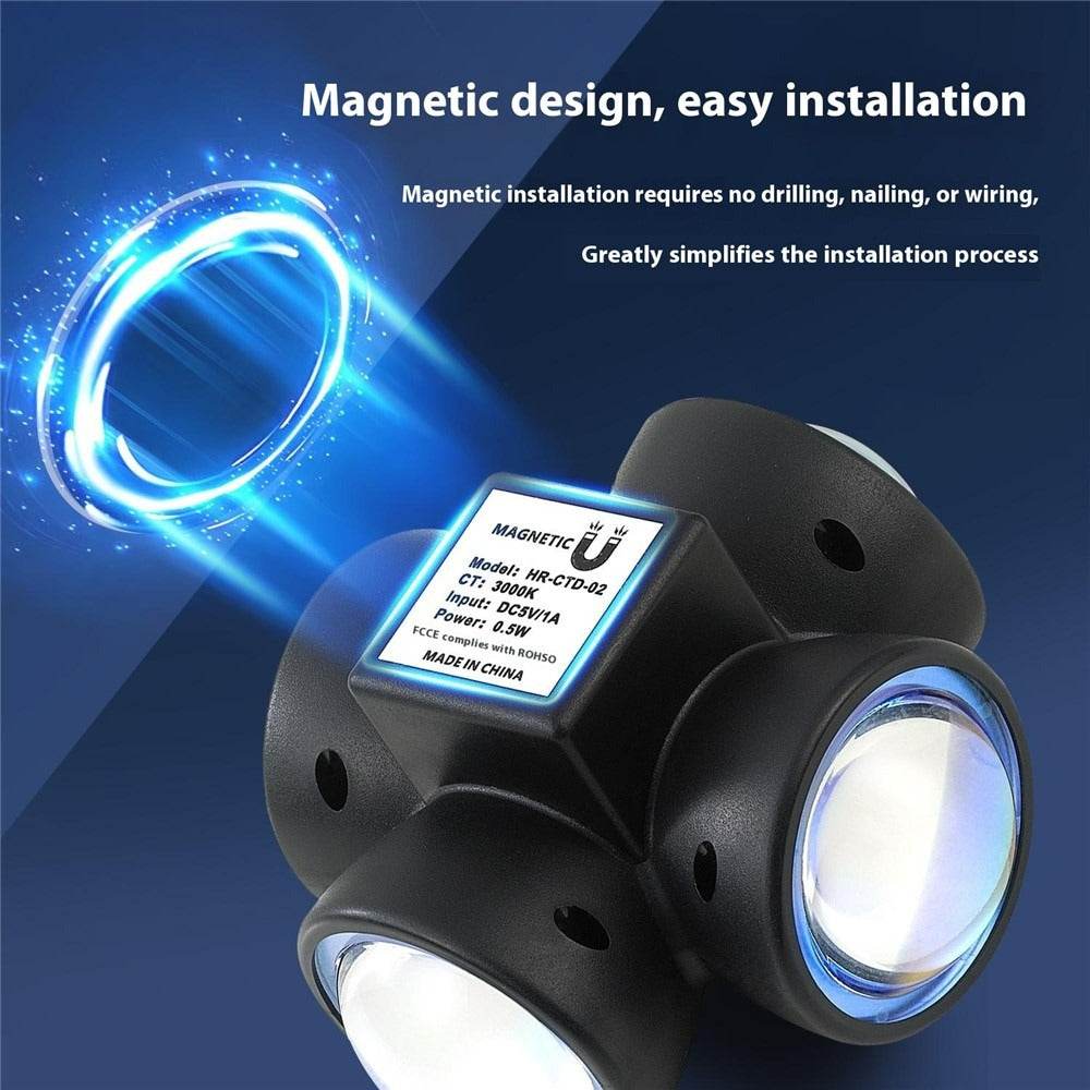 Rechargeable Magnetic Motion Sensor Night Light image 2