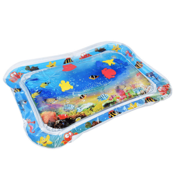Rectangular Tummy Time Inflatable Water Play Mat image 3
