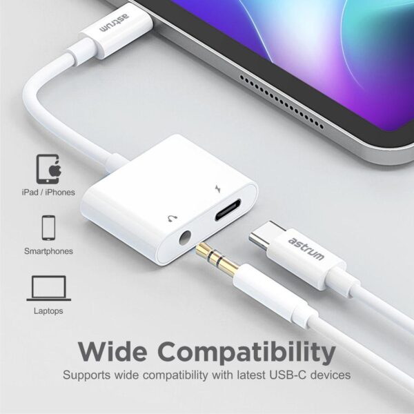 AS045 USB-C to Audio Aux DAC + USB-C Adapter image 3