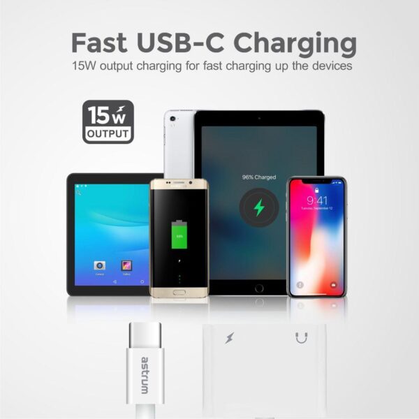 AS045 USB-C to Audio Aux DAC + USB-C Adapter image 5