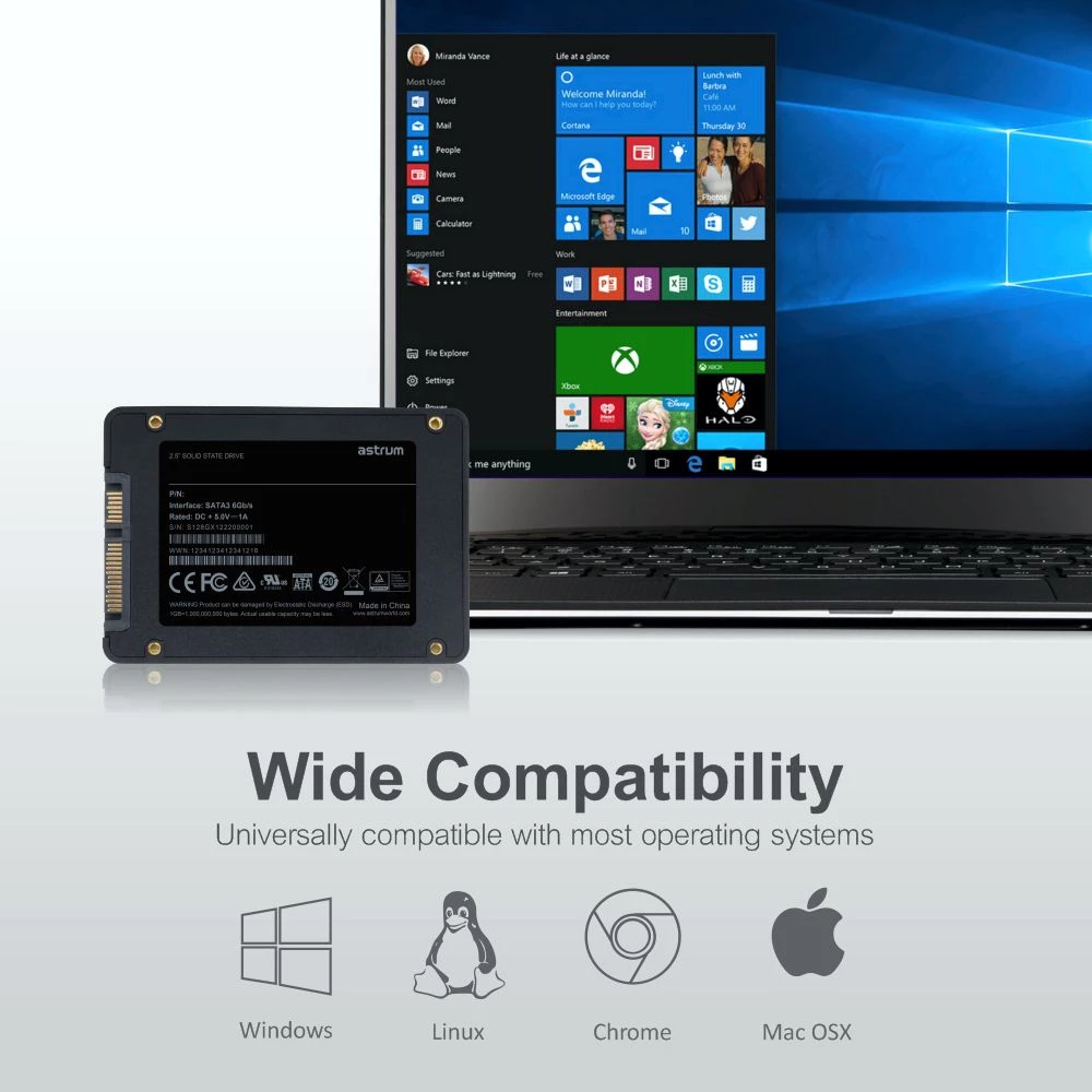 S128GX 128GB 2.5″ SATA3 SSD DRIVE 518/47 image 4