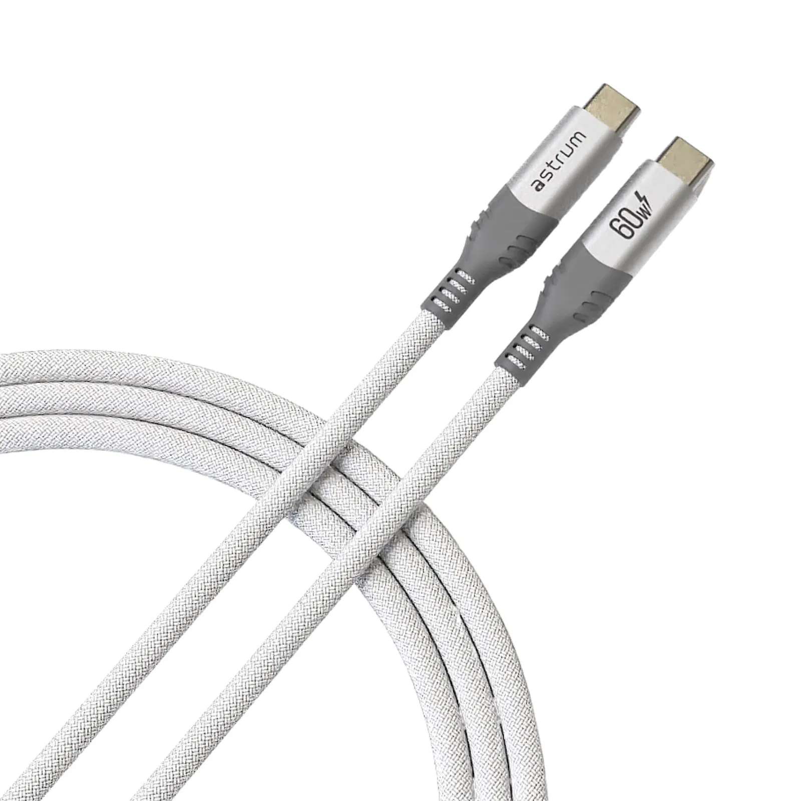 VMCC60 CABLE C-C 60W M-M 1.2M BRAID WH image 4