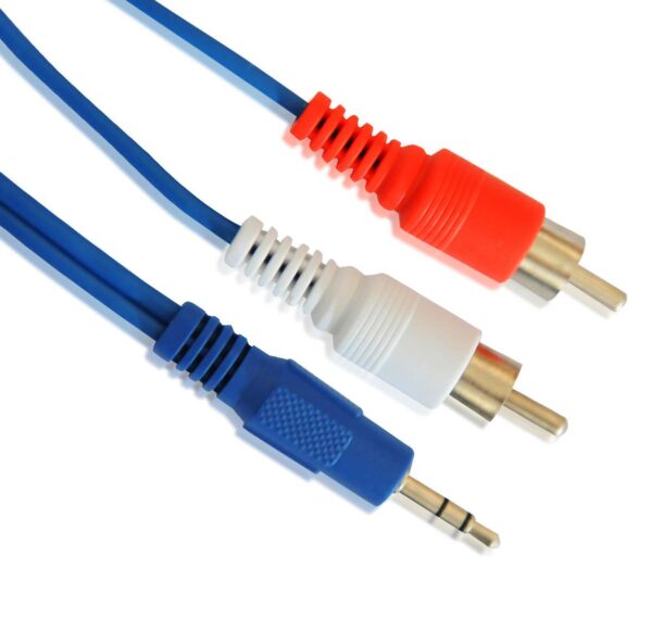 AR103 3.5mm Aux Audio Jack Male to Male RCA 3.0m Cable image 2