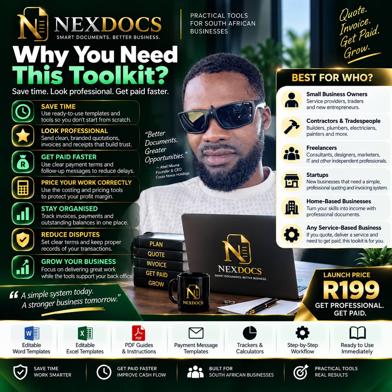 Small Business Quotation, Invoice & Getting Paid Toolkit image 2