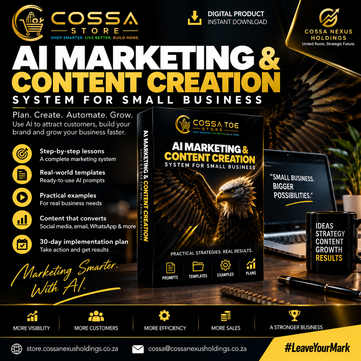 AI Marketing & Content Creation System for Small Business