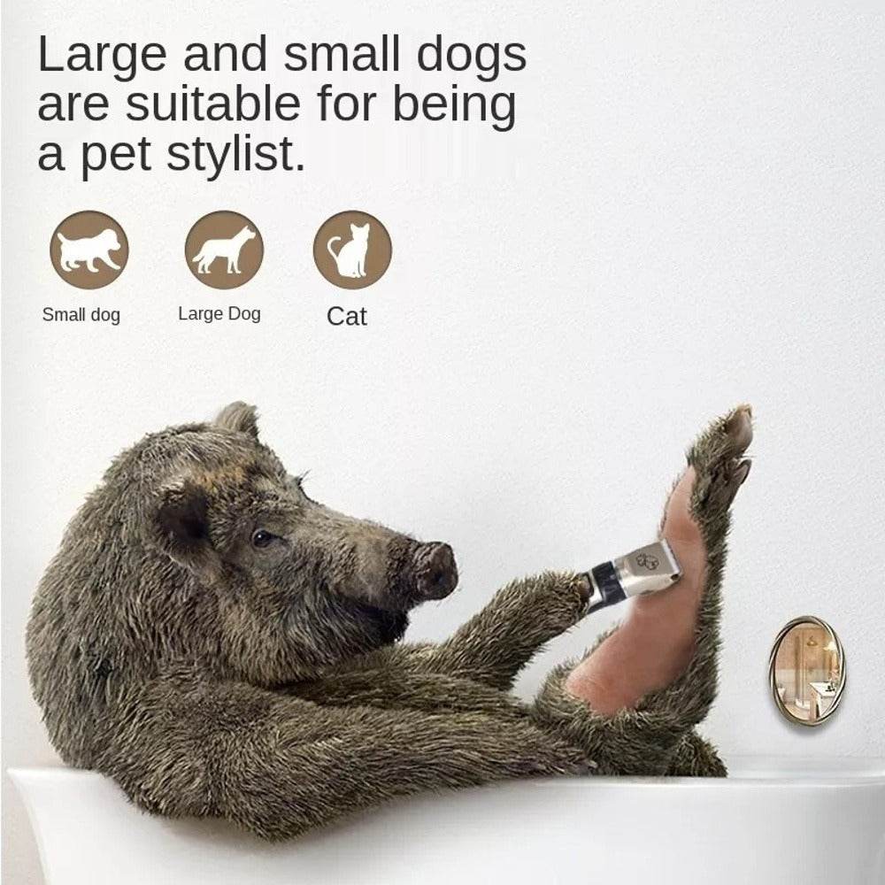 Rechargeable Pet Grooming Hair Clipper image 4