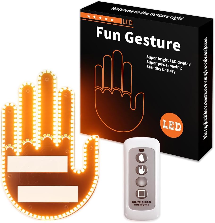 Remote-Controlled Car Gesture Light
