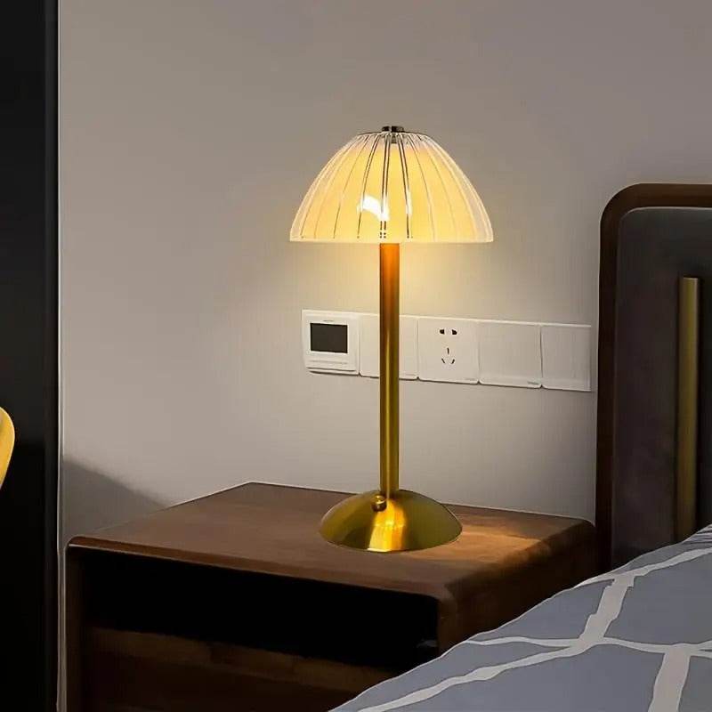 Rechargeable Vintage Metal Table Lamp image 5