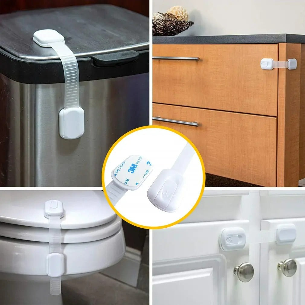 Adjustable Child Safety Lock Set (10 pcs) image 3