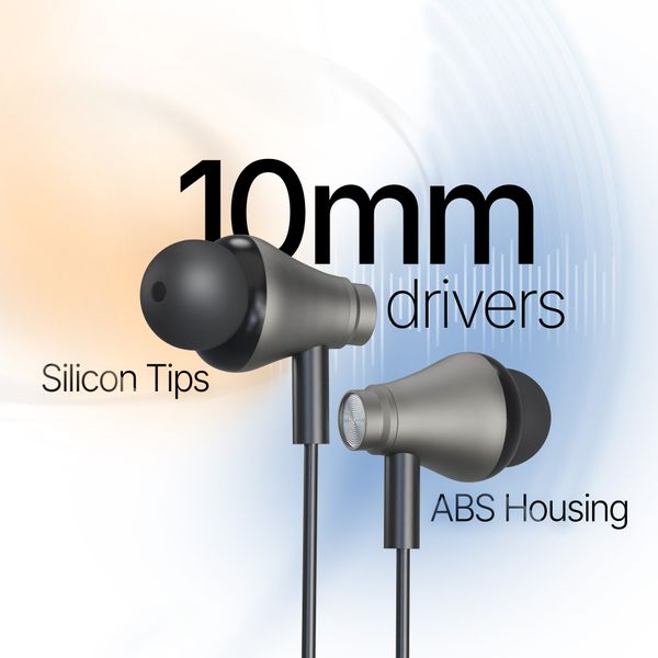 USB-C Wired Earphones – Hi-Fi Sound, In-Line Controls, 1.2m & Mic WIREZ10C image 3