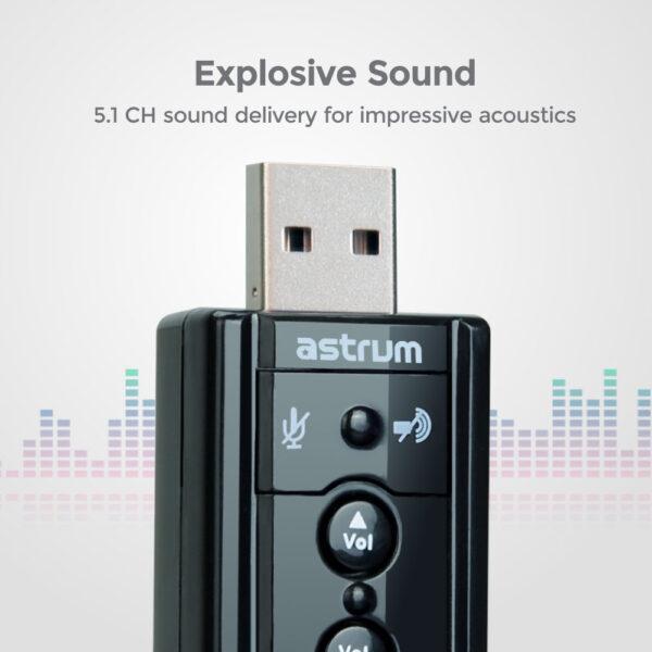 SC080 7.1CH External Stereo USB Sound Card image 2