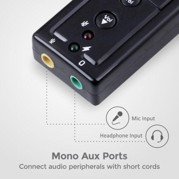 SC080 7.1CH External Stereo USB Sound Card image 3