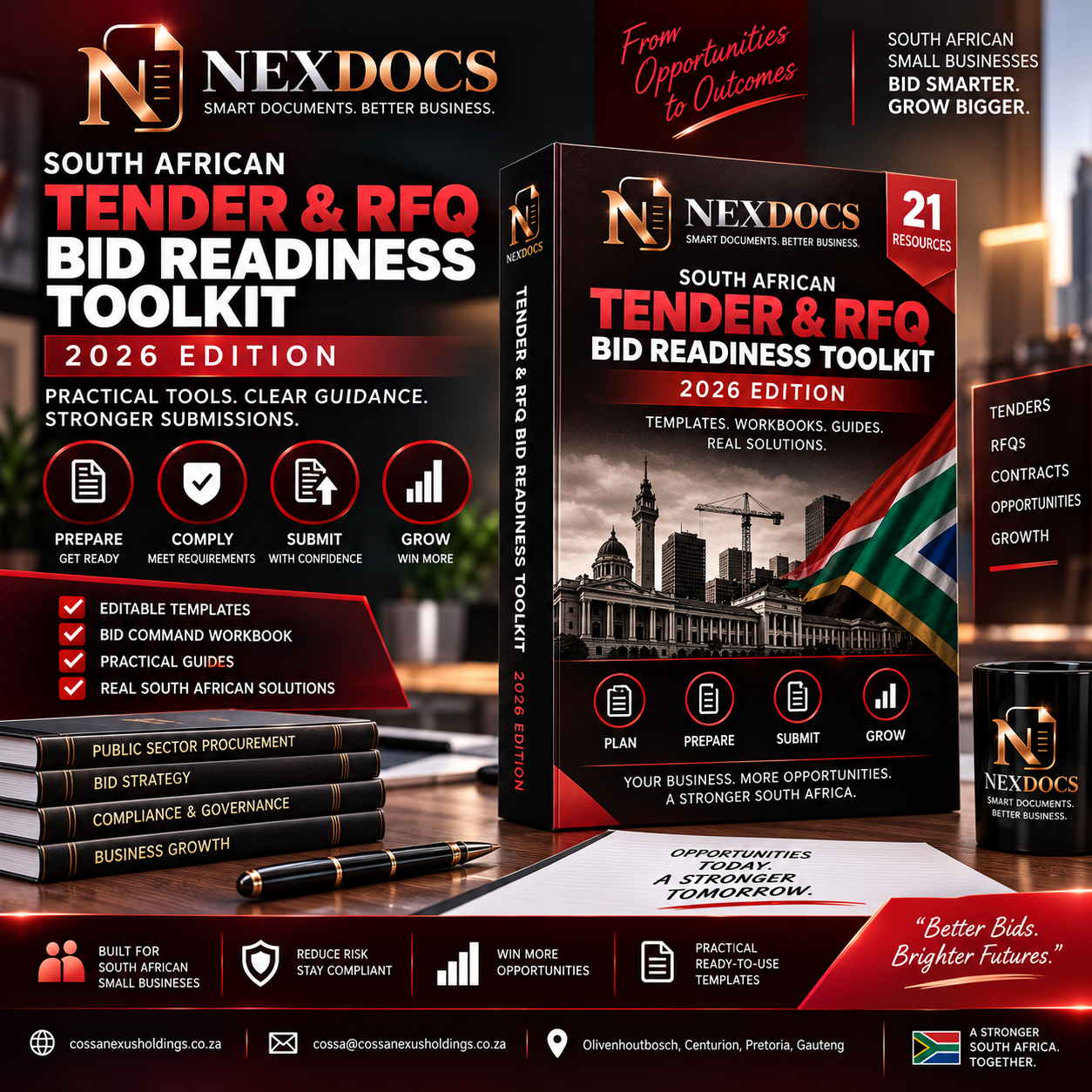 South African Tender & RFQ Bid Readiness Toolkit — 2026 Edition